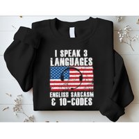 Funny Dispatcher 911 Emergency Operator Thin Yellow Line Sweatshirt