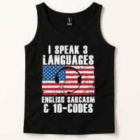 Funny Dispatcher 911 Emergency Operator Thin Yellow Line Tank Top