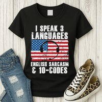 Funny Dispatcher 911 Emergency Operator Thin Yellow Line Womens T-Shirt