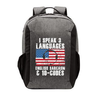 Funny Dispatcher 911 Emergency Operator Thin Yellow Line Vector Backpack