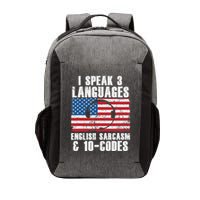 Funny Dispatcher 911 Emergency Operator Thin Yellow Line Vector Backpack