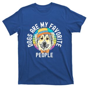 Funny Dogs Are My Favorite People Cute Gift T-Shirt