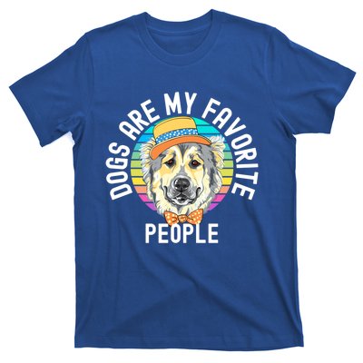 Funny Dogs Are My Favorite People Cute Gift T-Shirt