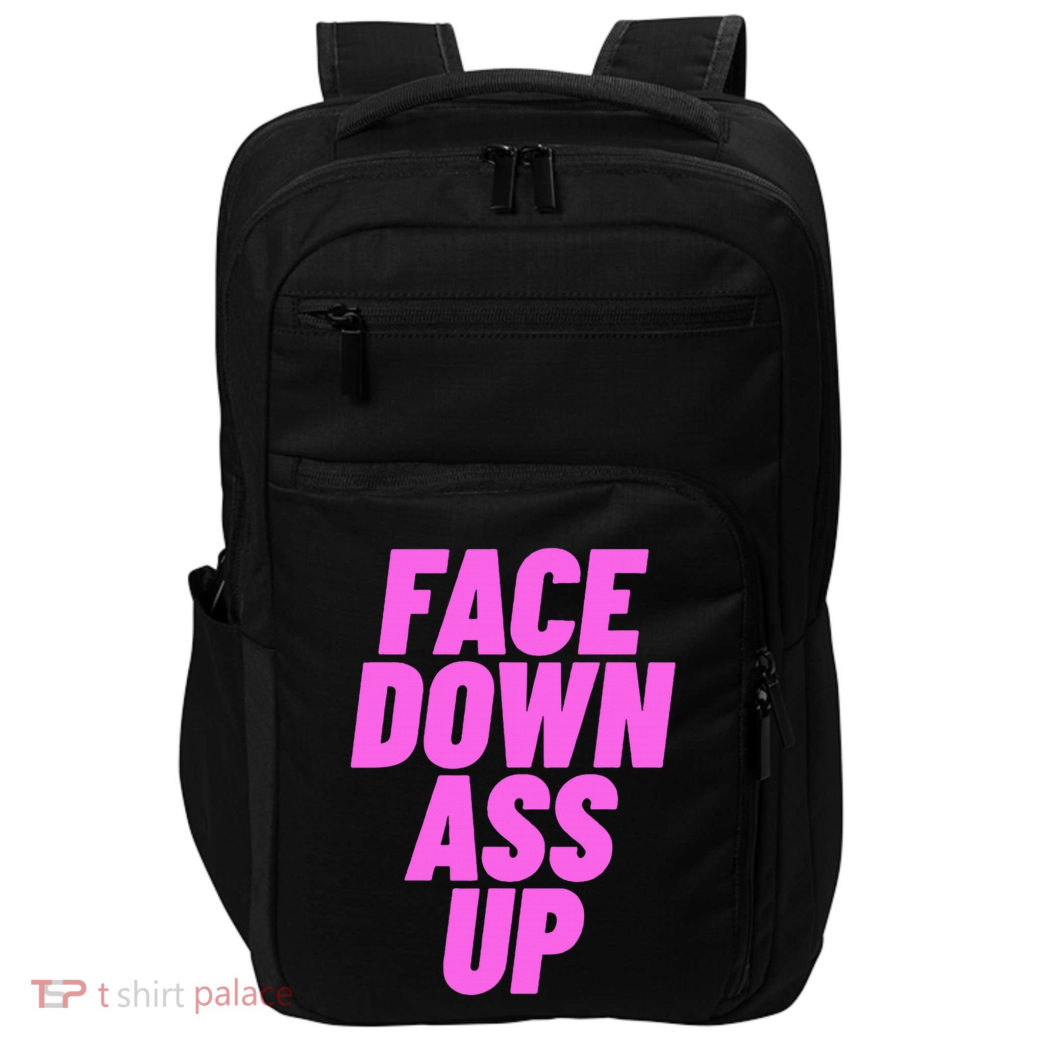 Face Down Ass Up Bimbo Impact Tech Backpack