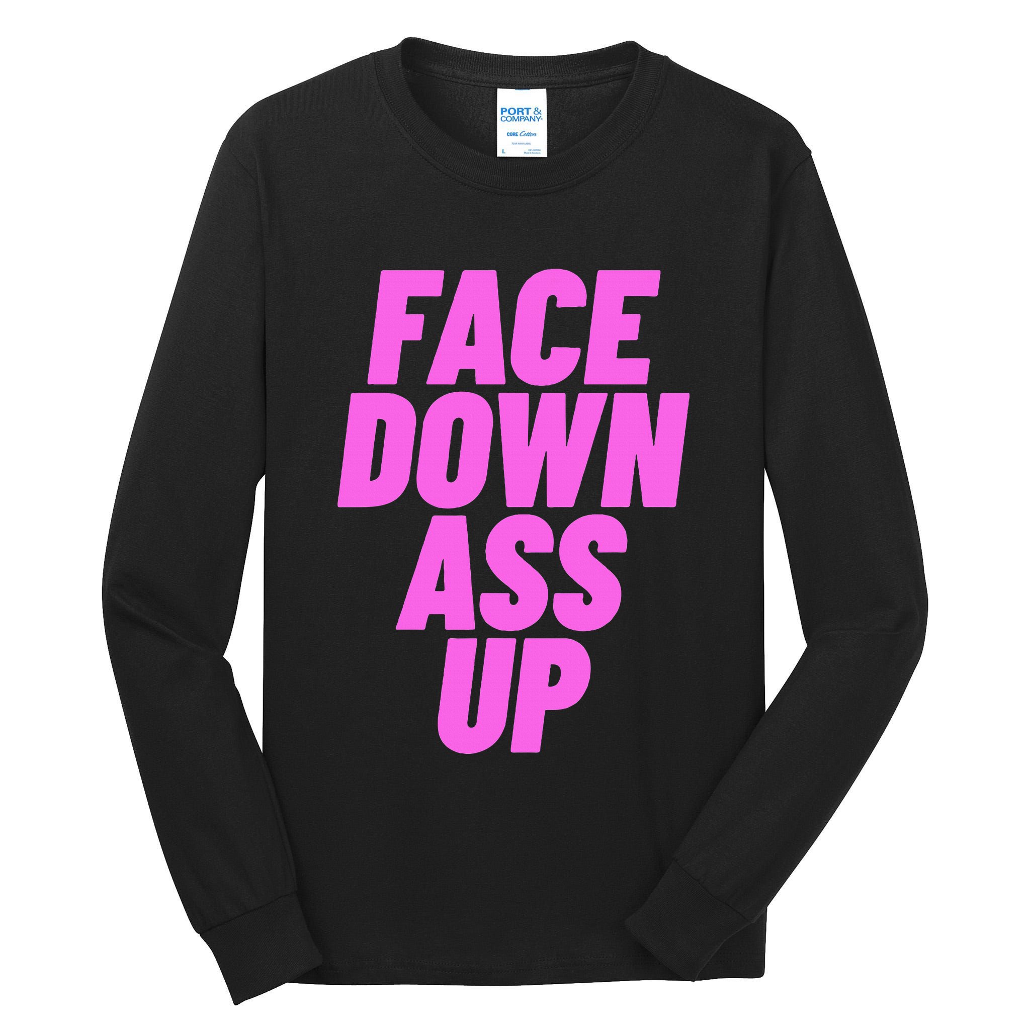Face Down Ass Up Bimbo Tall Long Sleeve T-Shirt