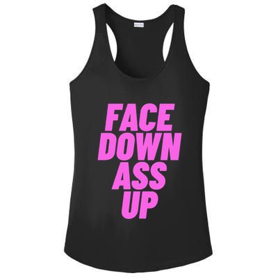 Face Down Ass Up Bimbo Ladies PosiCharge Competitor Racerback Tank