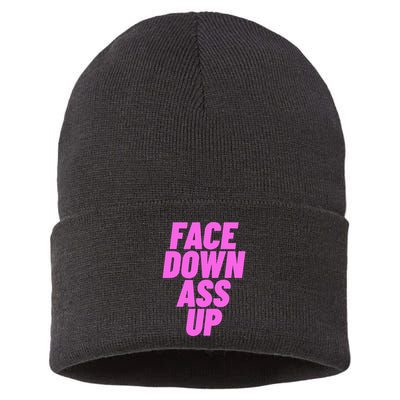 Face Down Ass Up Bimbo Sustainable Knit Beanie