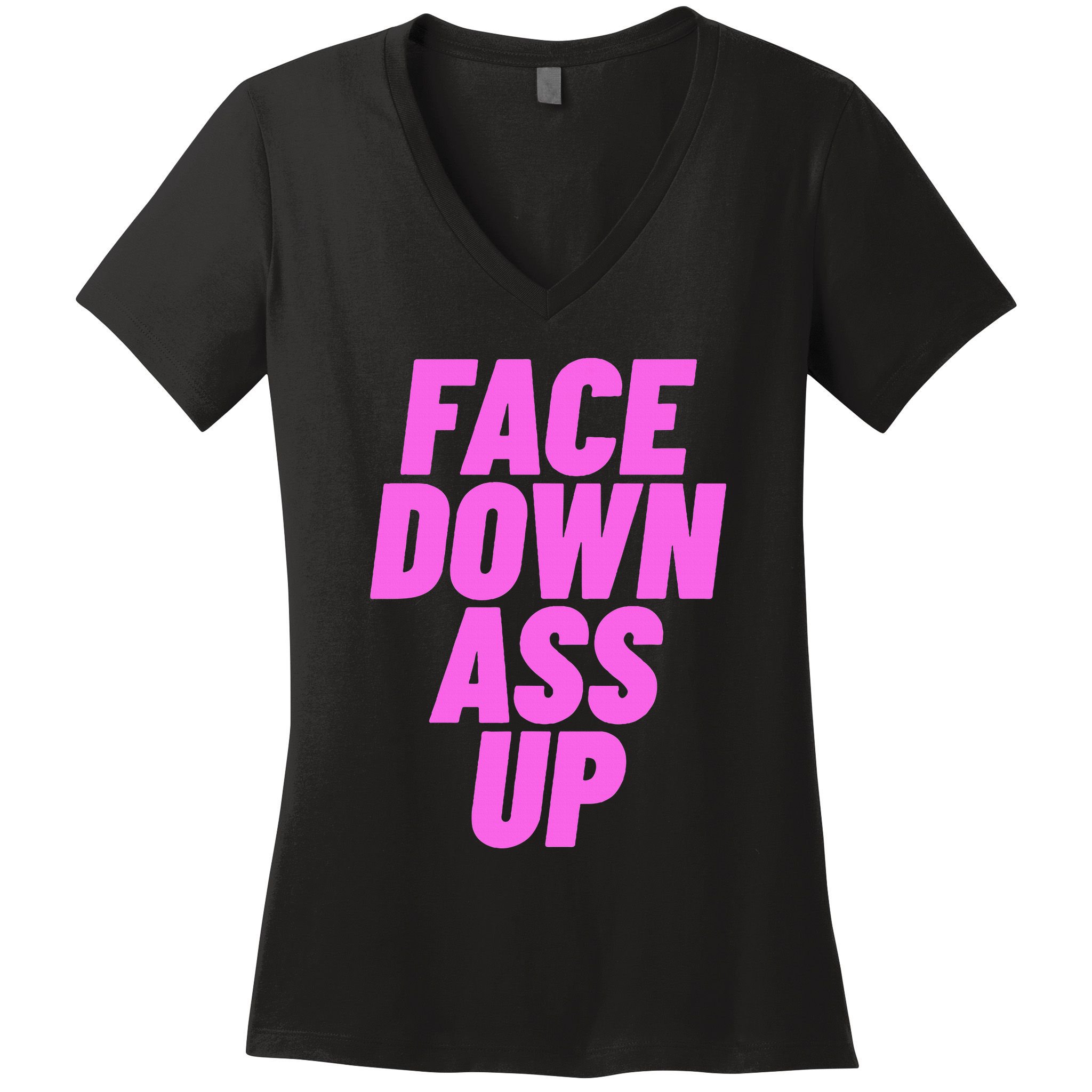 Face Down Ass Up Bimbo Women's V-Neck T-Shirt