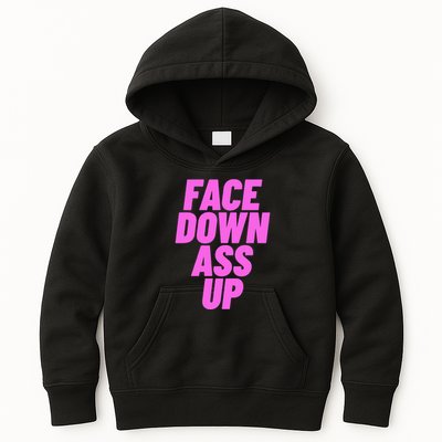 Face Down Ass Up Bimbo Kids Hoodie