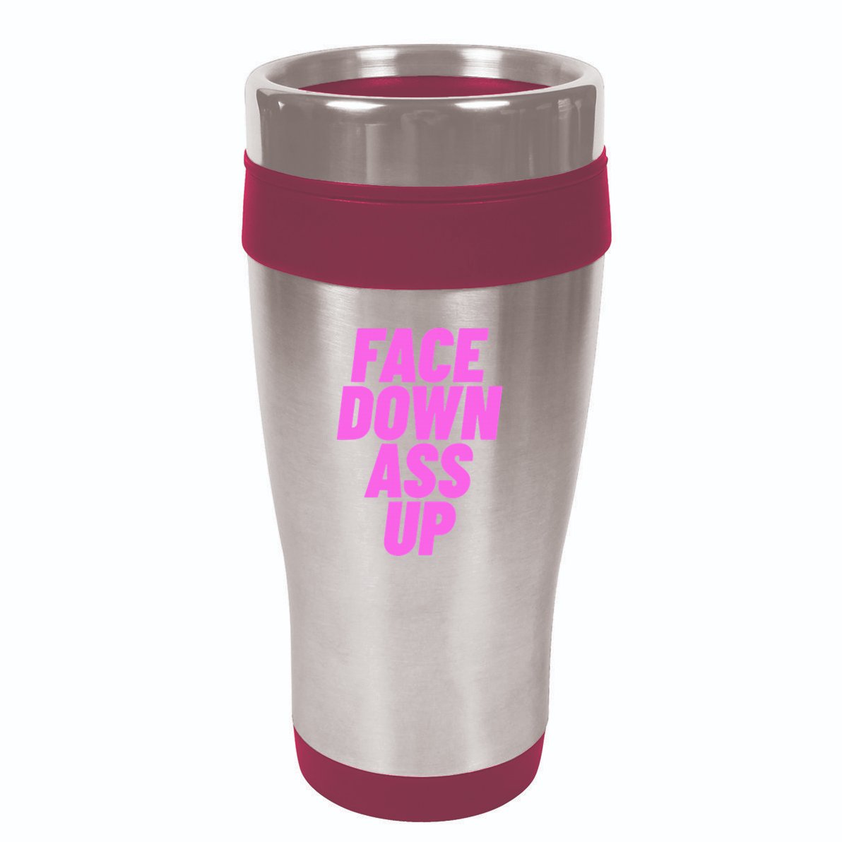 Face Down Ass Up Bimbo 16oz Travel Tumbler