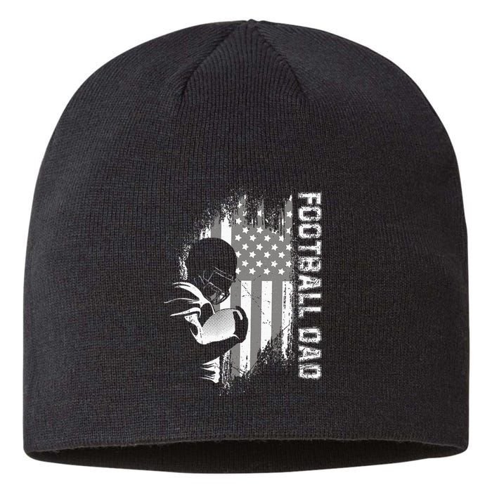 Football Dad American Football Sustainable Beanie