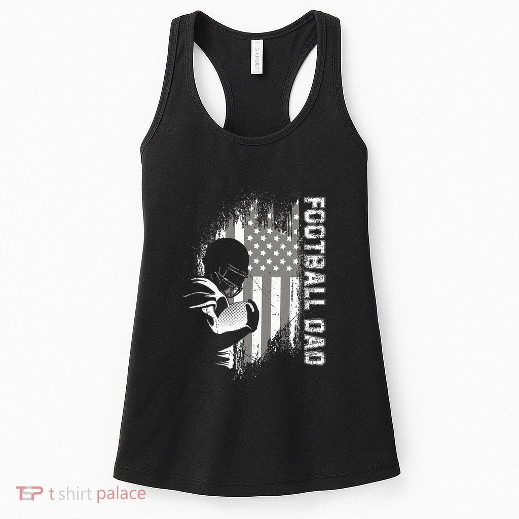 Football Dad American Football Womens Tank Top