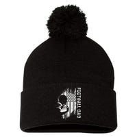 Football Dad American Football Pom Pom 12in Knit Beanie