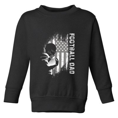 Football Dad American Football Toddler Sweatshirt