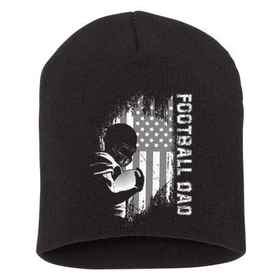 Football Dad American Football Short Acrylic Beanie