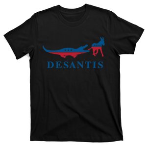 Funny DeSantis Alligator Donkey 2024 Governor President T-Shirt