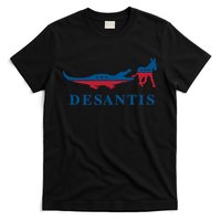 Funny DeSantis Alligator Donkey 2024 Governor President T-Shirt