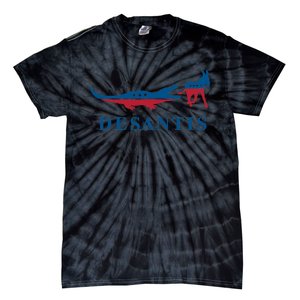 Funny DeSantis Alligator Donkey 2024 Governor President Tie-Dye T-Shirt