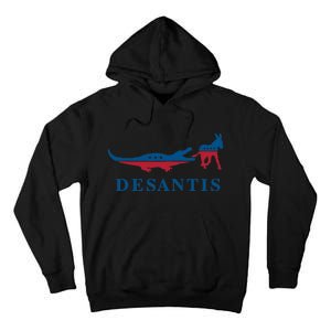 Funny DeSantis Alligator Donkey 2024 Governor President Tall Hoodie