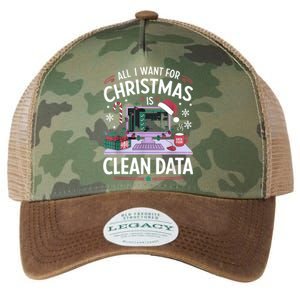 Funny Data Analyst Christmas Pun For Data Nerds Christmas 24 Legacy Tie Dye Trucker Hat