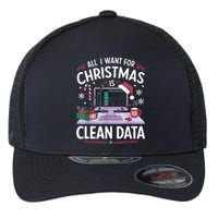 Funny Data Analyst Christmas Pun For Data Nerds Christmas 24 Flexfit Unipanel Trucker Cap