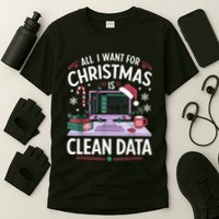 Funny Data Analyst Christmas Pun For Data Nerds Christmas 24 T-Shirt