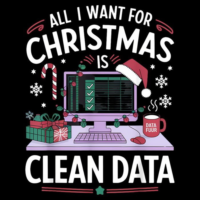 Funny Data Analyst Christmas Pun For Data Nerds Christmas 24 T-Shirt