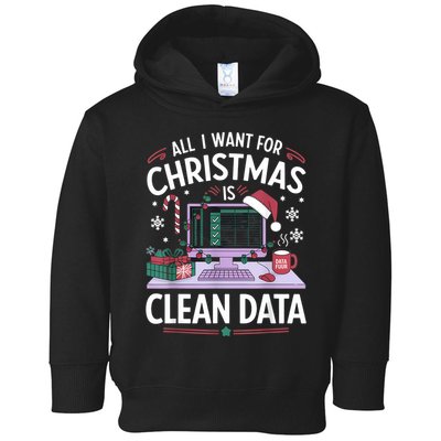 Funny Data Analyst Christmas Pun For Data Nerds Christmas 24 Toddler Hoodie