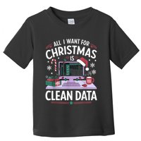 Funny Data Analyst Christmas Pun For Data Nerds Christmas 24 Toddler T-Shirt