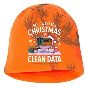 Funny Data Analyst Christmas Pun For Data Nerds Christmas 24 Kati - Camo Knit Beanie