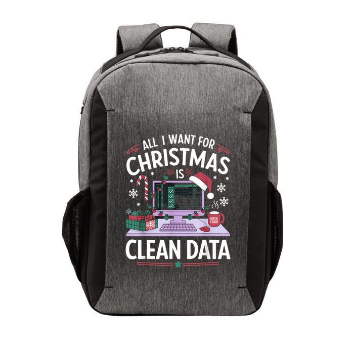 Funny Data Analyst Christmas Pun For Data Nerds Christmas 24 Vector Backpack