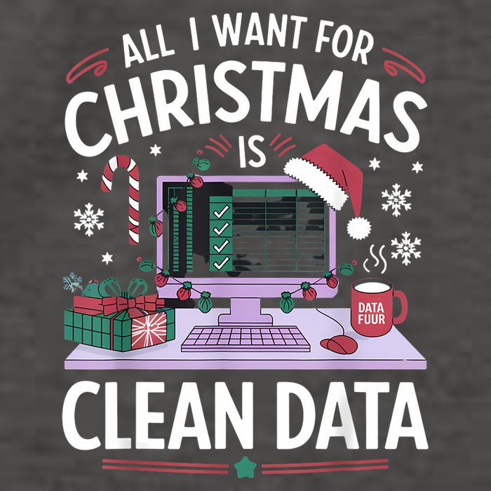Funny Data Analyst Christmas Pun For Data Nerds Christmas 24 Vector Backpack
