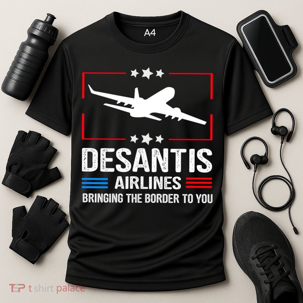 Funny Desantis Airlines Performance Shirt