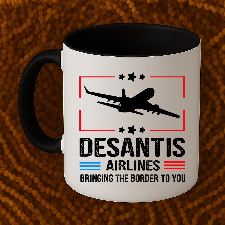 Funny Desantis Airlines Mug