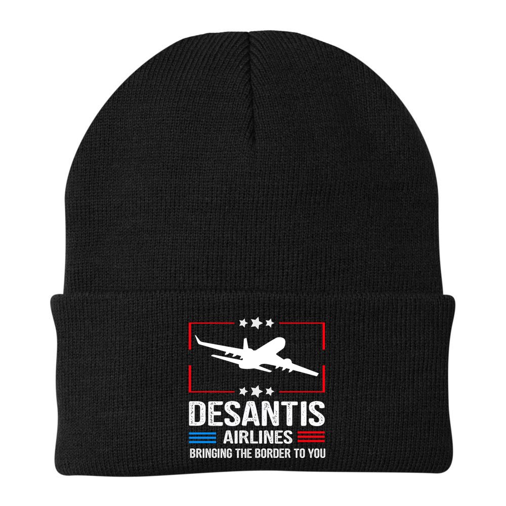 Funny Desantis Airlines Beanie
