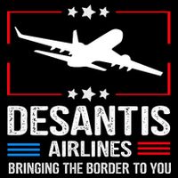 Funny Desantis Airlines Cooling Performance Long Sleeve Crew