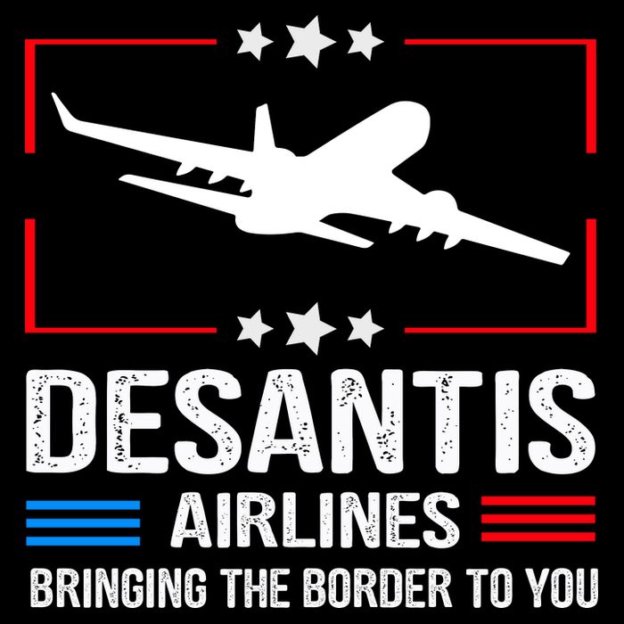 Funny Desantis Airlines Cooling Performance Long Sleeve Crew