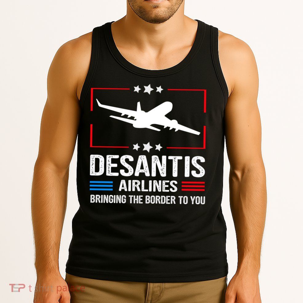 Funny Desantis Airlines Tank Top