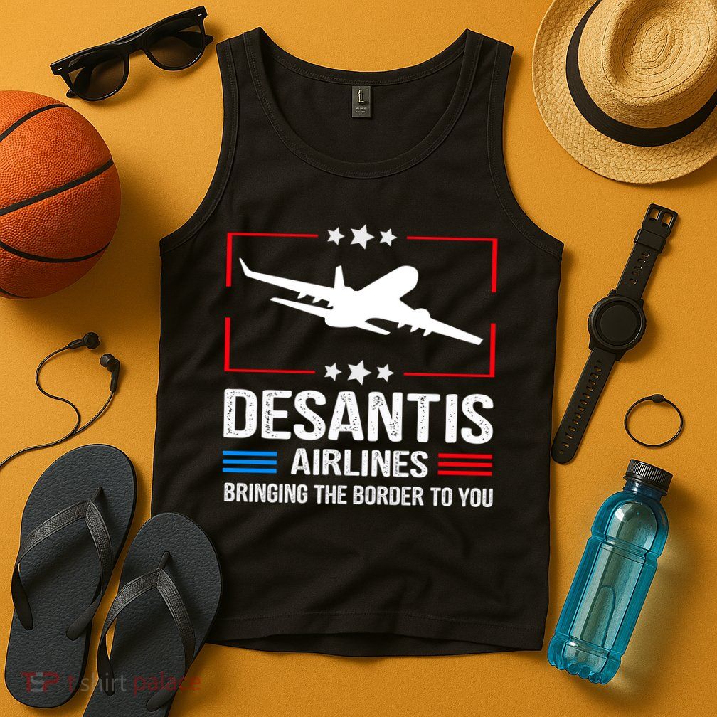 Funny Desantis Airlines Tank Top