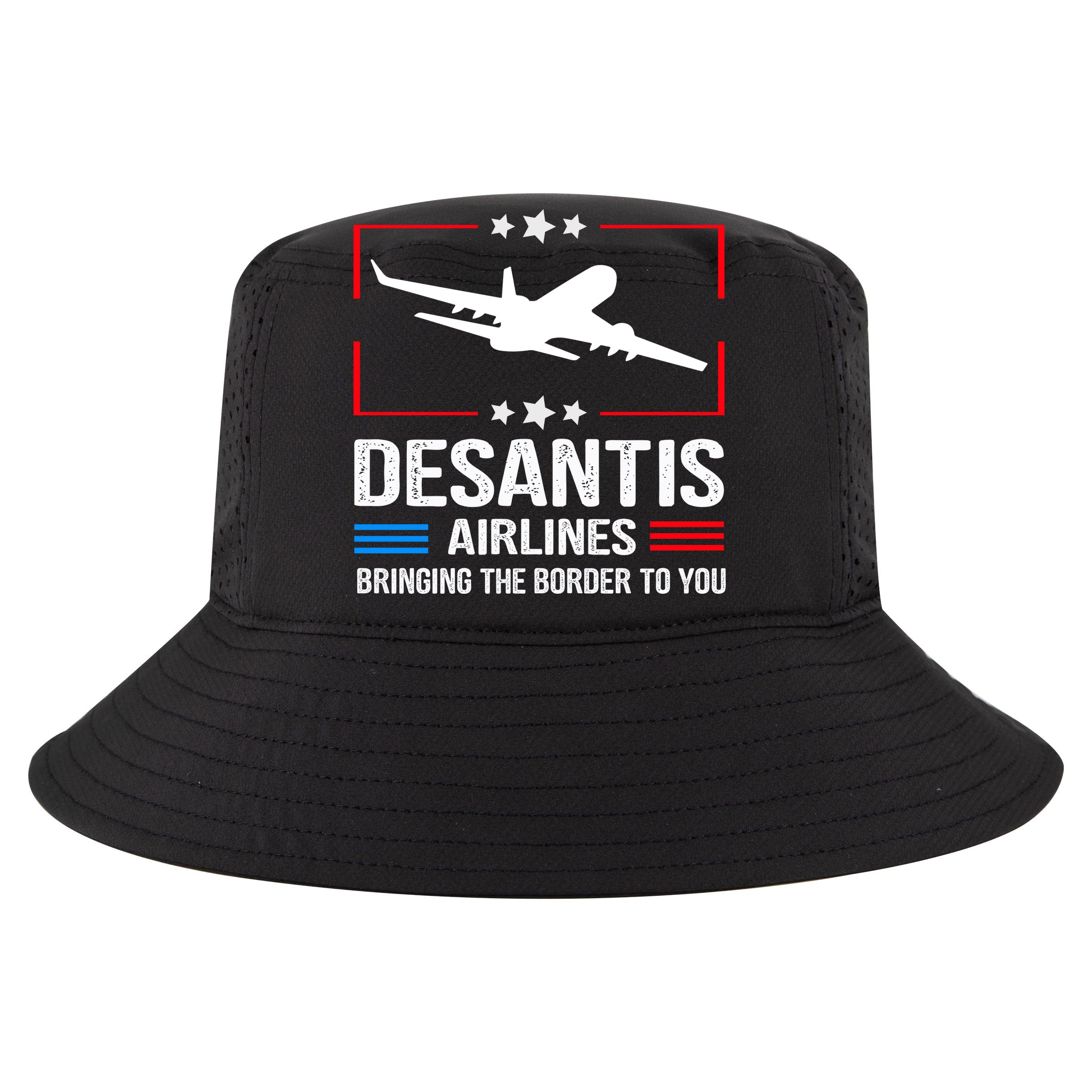 Funny Desantis Airlines Cropped Pullover Crew