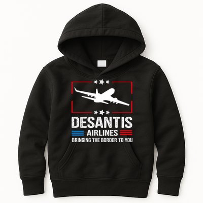 Funny Desantis Airlines Kids Hoodie