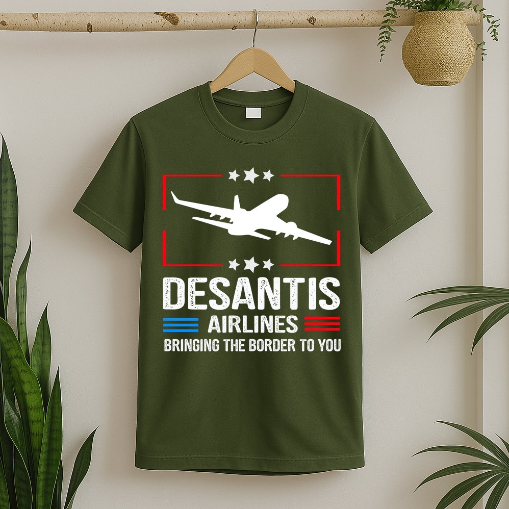 Funny Desantis Airlines T-Shirt