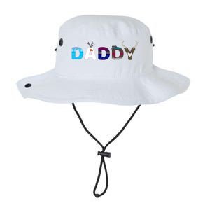 Frozen Dad And Mom Birthday Daddy Family Party Snowman Legacy Cool Fit Booney Bucket Hat