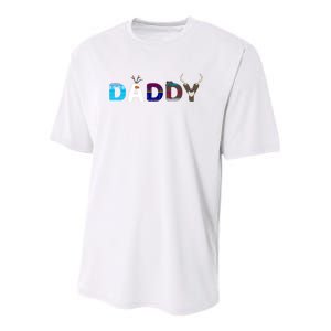 Frozen Dad And Mom Birthday Daddy Family Party Snowman Youth Performance Sprint T-Shirt