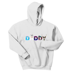 Frozen Dad And Mom Birthday Daddy Family Party Snowman Kids Hoodie