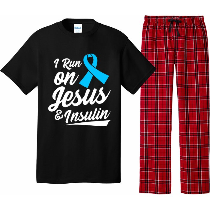 Funny Diabetes Awareness T1D T2D Diabetic Pancreas Pajama Set