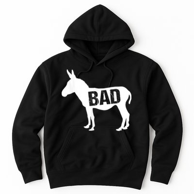 Funny Donkey Animal Lover Badass Ass Farm Mule Hoodie