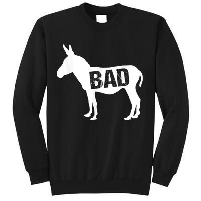 Funny Donkey Animal Lover Badass Ass Farm Mule Sweatshirt