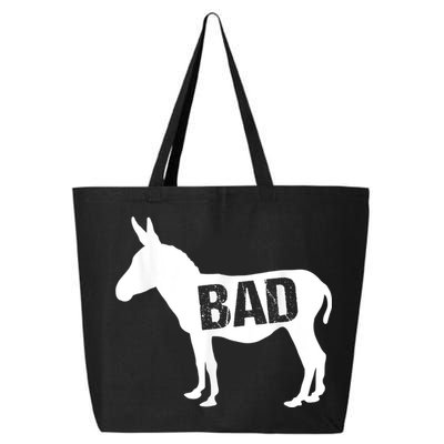 Funny Donkey Animal Lover Badass Ass Farm Mule 25L Jumbo Tote