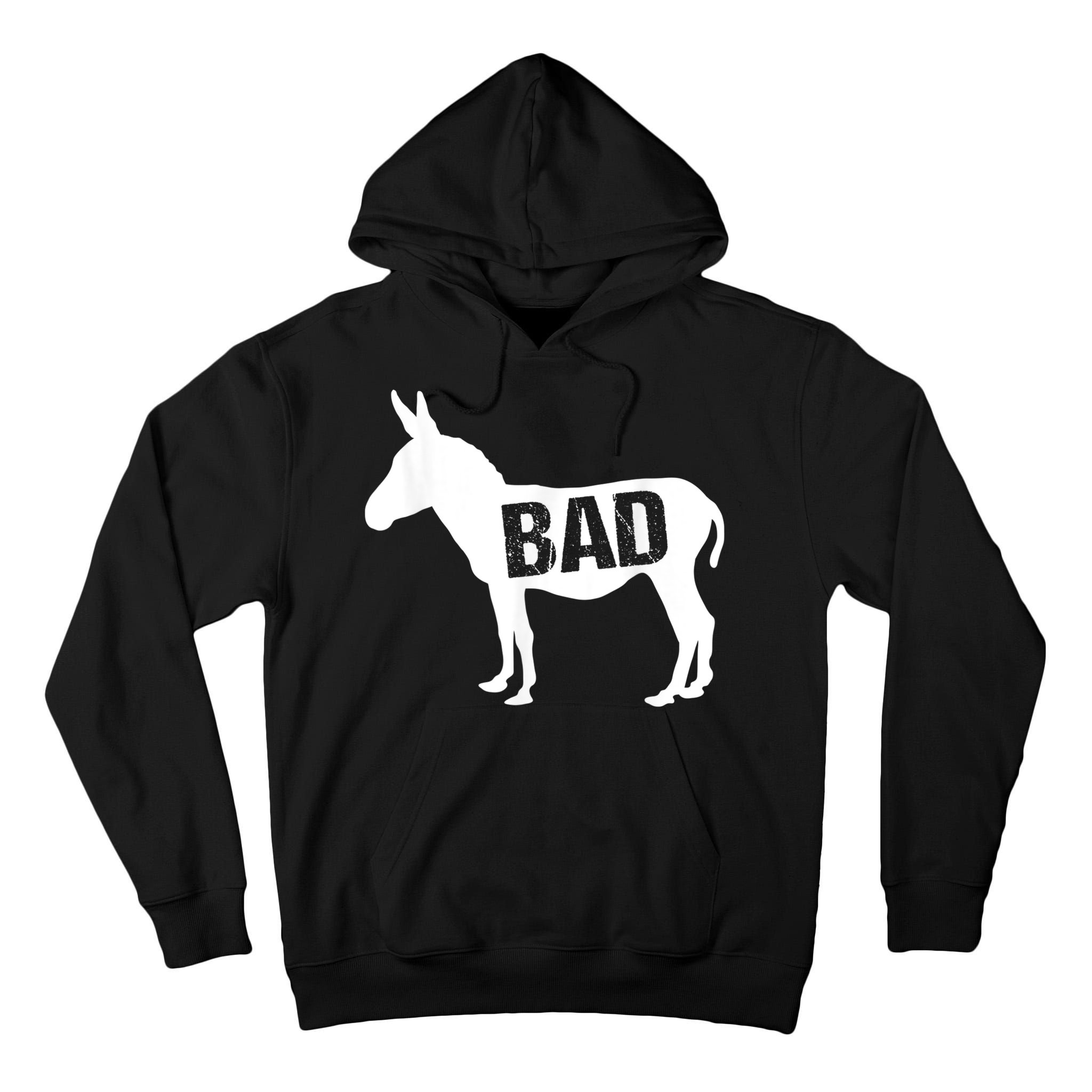 Funny Donkey Animal Lover Badass Ass Farm Mule Tall Hoodie